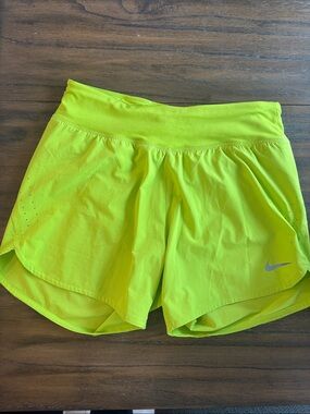 Nike Women's Bright Lime Athletic Shorts